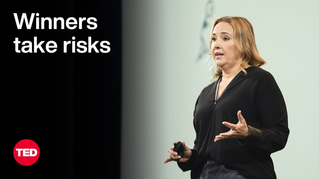 Molly Graham은 TED 강연 "Forget the Corporate Ladder — Winners Take Risks"
